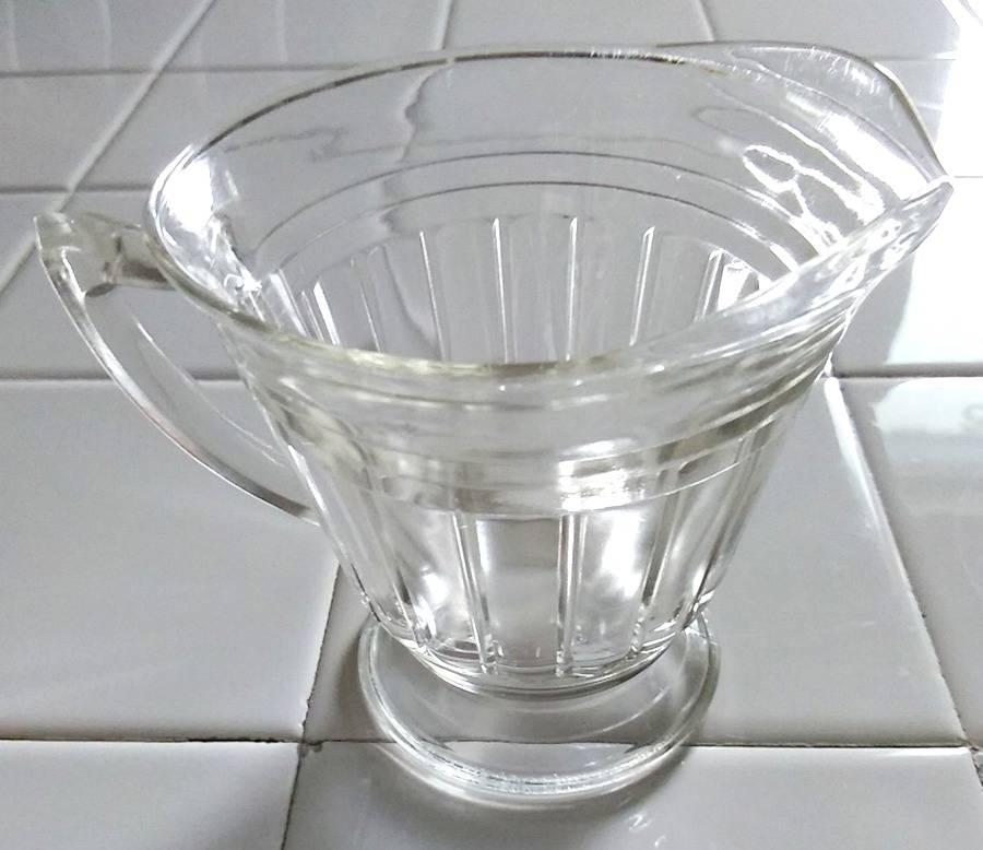 New Century Clear Creamer by Hazel-Atlas-1