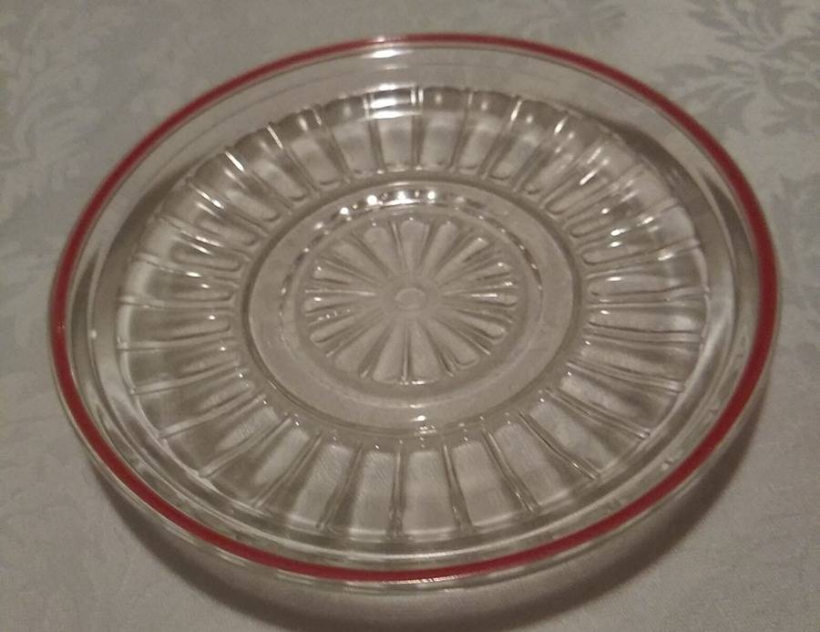 New Century Clear Saucer Only by Hazel-Atlas-1