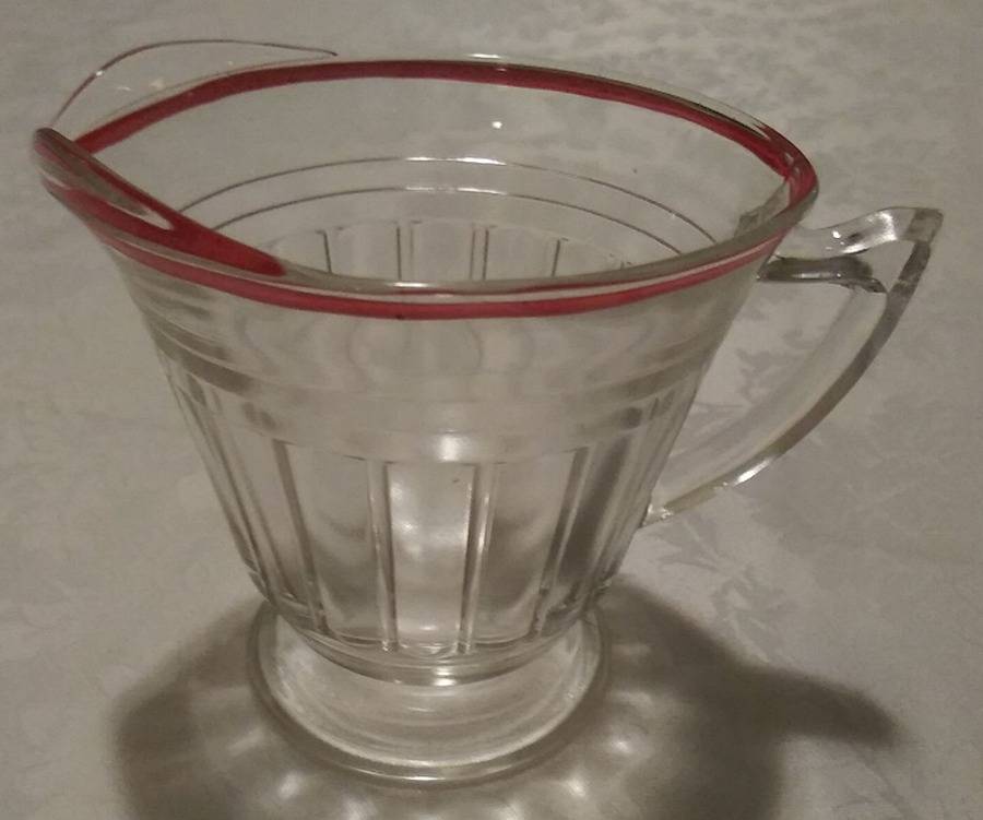 New Century Clear Creamer by Hazel-Atlas-1