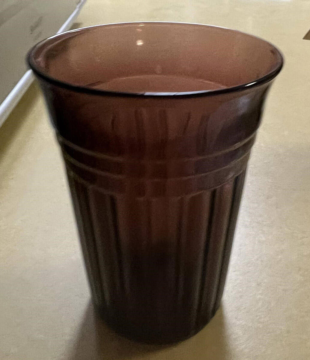 New Century Amethyst 9 Oz Flat Tumbler by Hazel-Atlas-1