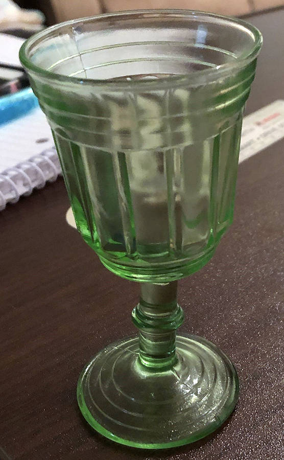 New Century Green Wine Glass by Hazel-Atlas-1
