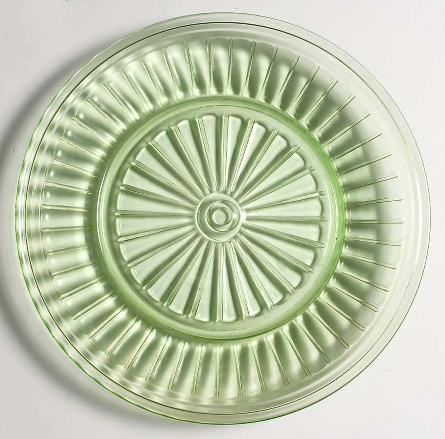 New Century Green Dinner Plate by Hazel-Atlas-1