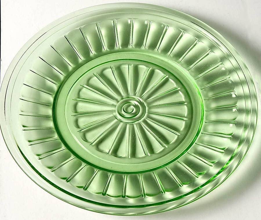 New Century Green 7" Breakfast Plate by Hazel-Atlas-1