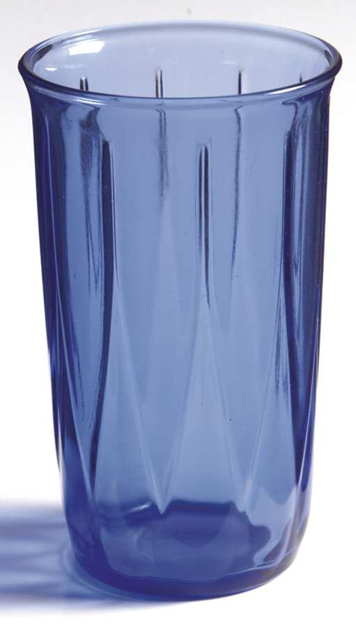 Newport Cobalt Blue 9 Oz Flat Tumbler by Hazel-Atlas-1