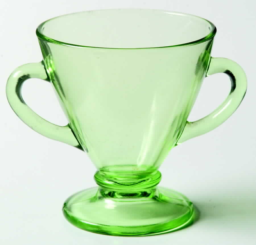Ovide Green Footed Open Sugar by Hazel-Atlas-1