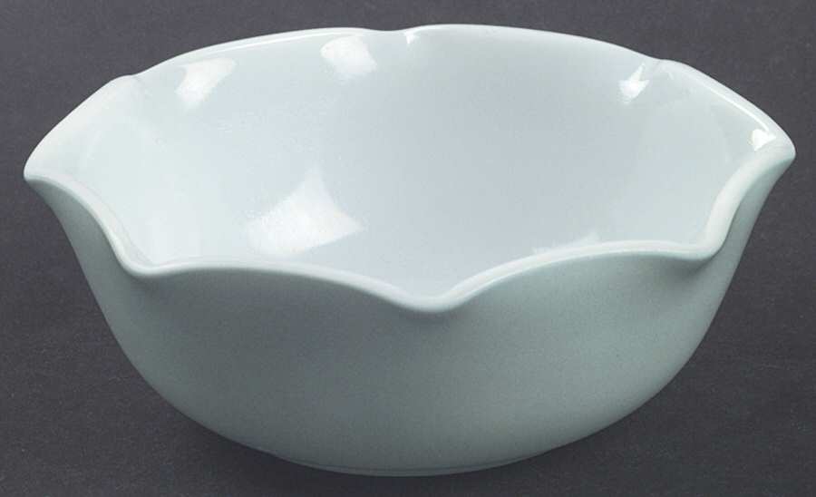 Ripple Blue Cereal Bowl by Hazel-Atlas-1