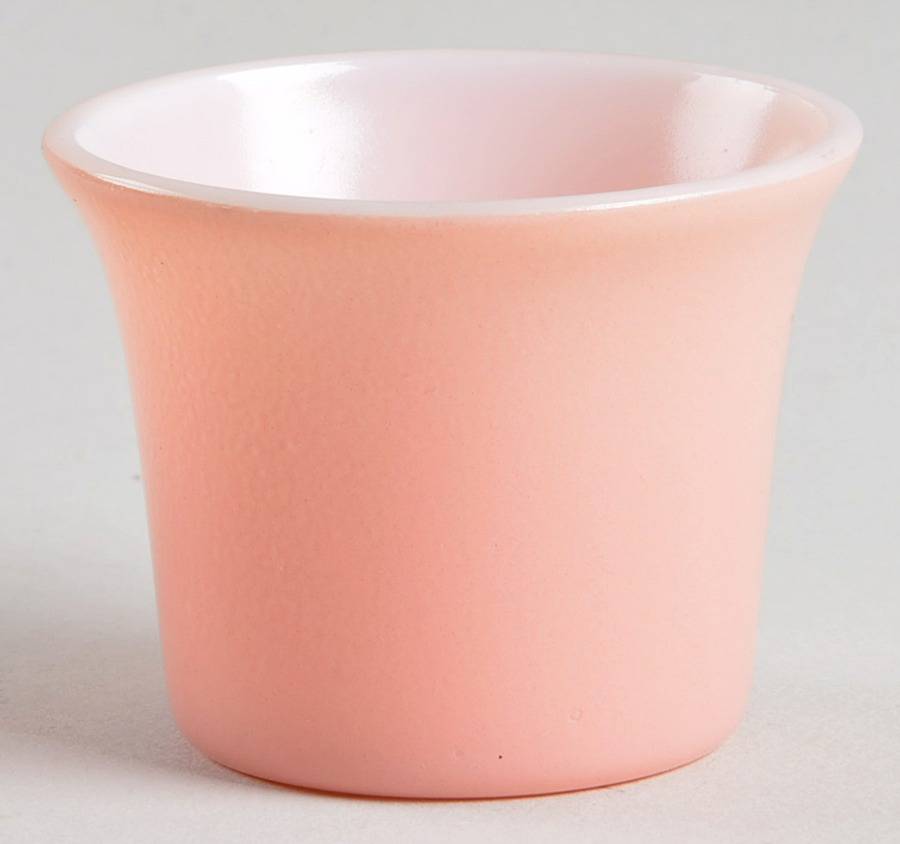 Ripple Pink Condiment Bowl by Hazel-Atlas-1