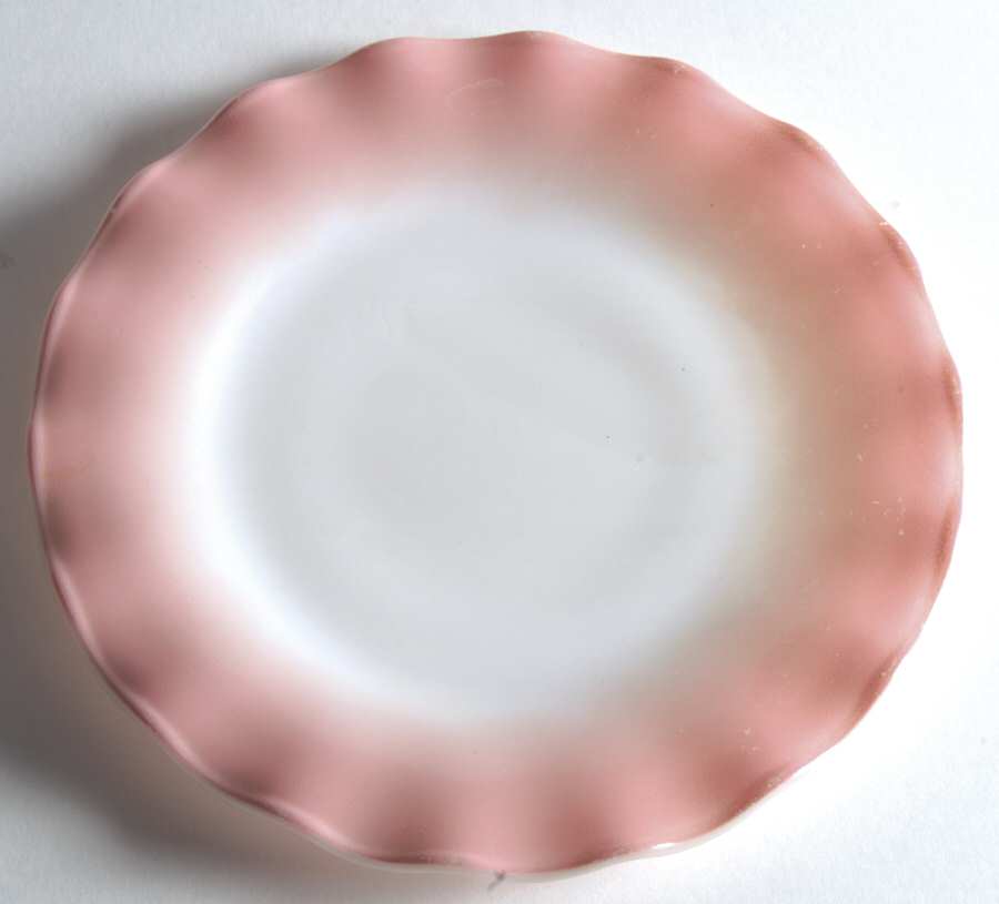 Ripple Pink Salad Plate by Hazel-Atlas-1