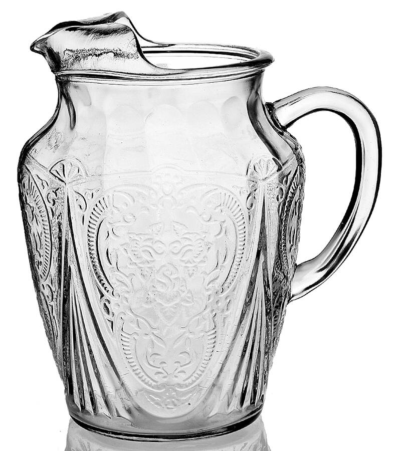 Royal Lace Clear 86 Oz Pitcher by Hazel-Atlas-1
