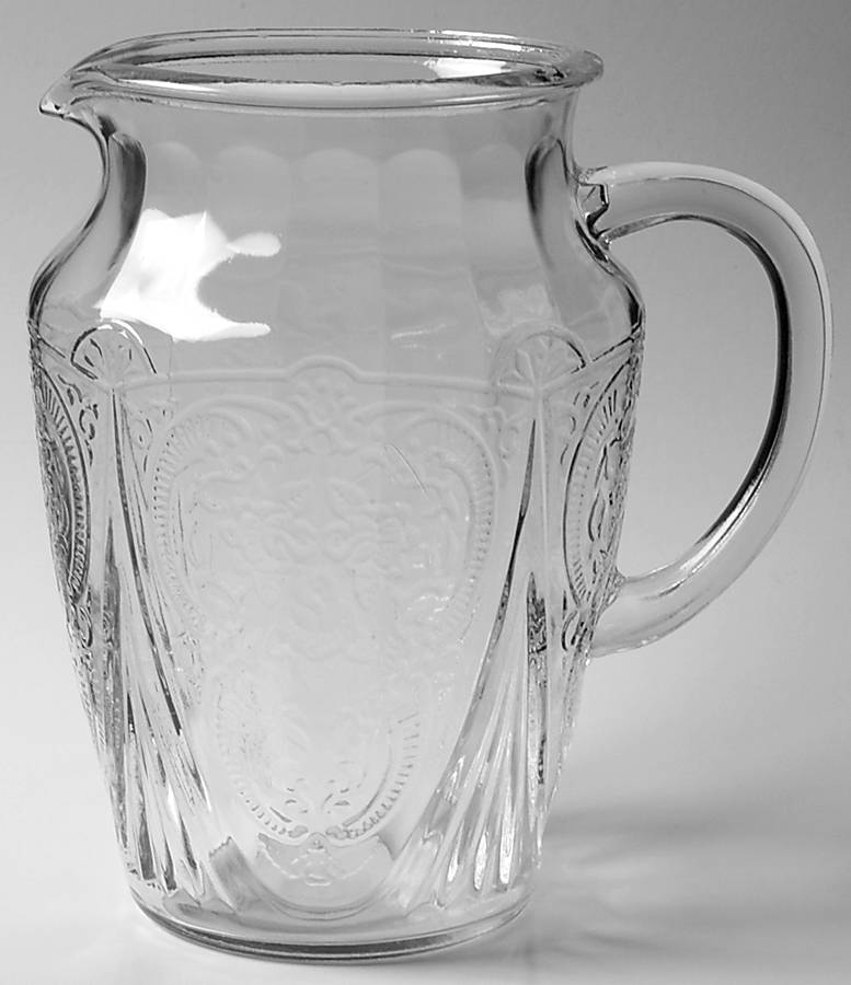 Royal Lace Clear 68 Oz Pitcher by Hazel-Atlas-1