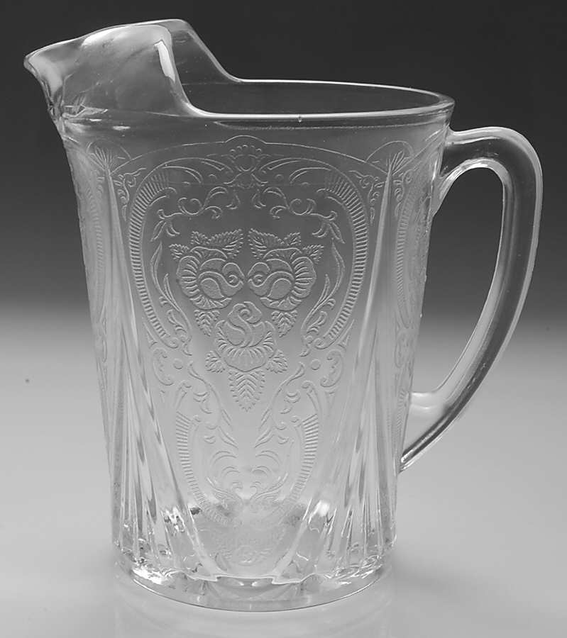 Royal Lace Clear 48 Oz Pitcher by Hazel-Atlas-1