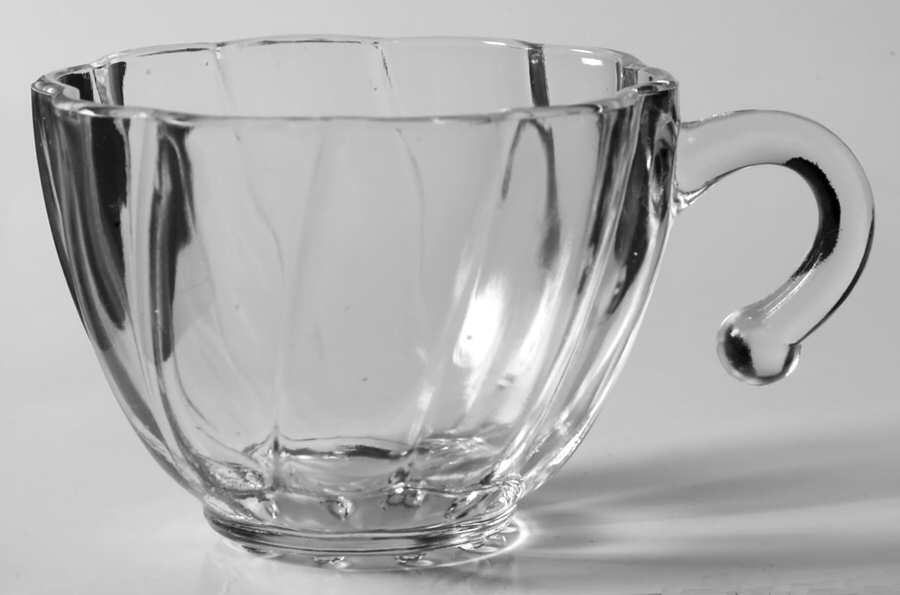 Colonial Swirl Shell Punch Cup by Hazel-Atlas-1