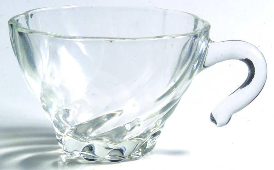 Colonial Swirl Shell Punch Cup by Hazel-Atlas-1