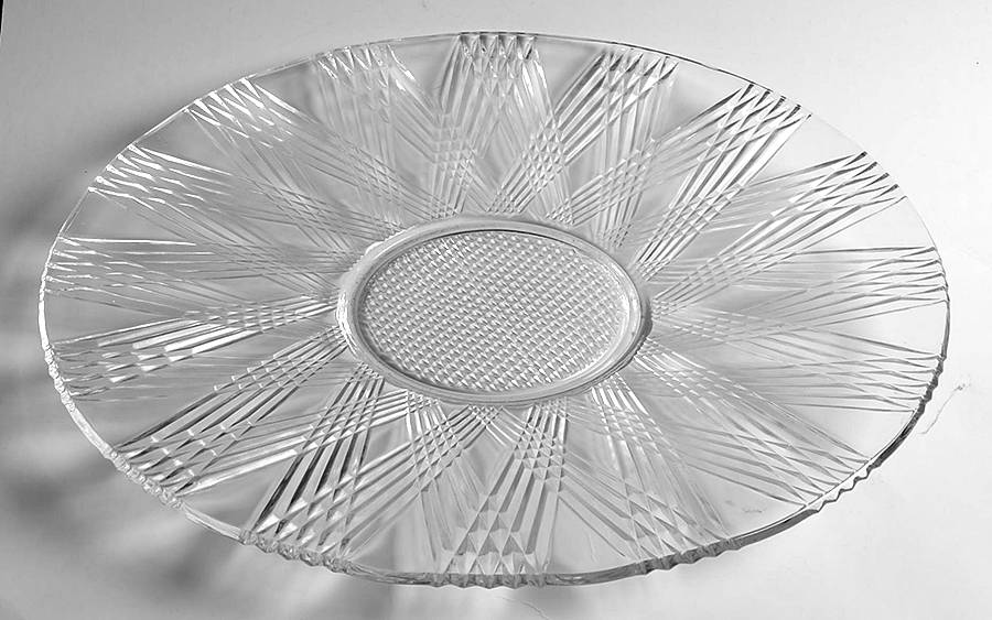 Starlight Clear Sandwich Plate by Hazel-Atlas-1