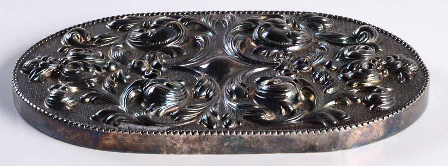 Chartres (Cut) Metal Lid for 6" Oval Box by Atlantis-1