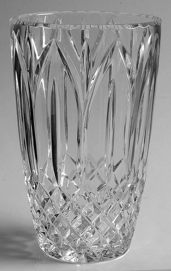 Chartres (Cut) 10" Flower Vase by Atlantis-1