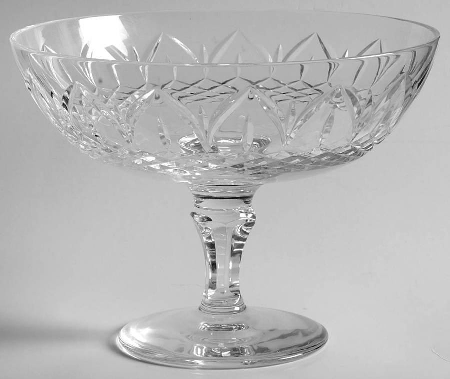 Chartres (Cut) Round Compote (Height X Width) by Atlantis-1