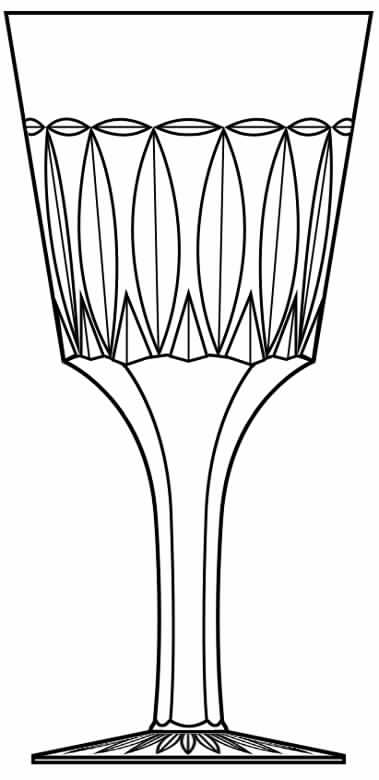 Coimbra Water Goblet by Atlantis-1