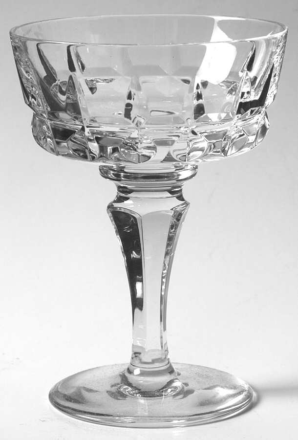 Lisbon (Cut) Champagne/Tall Sherbet by Atlantis-1