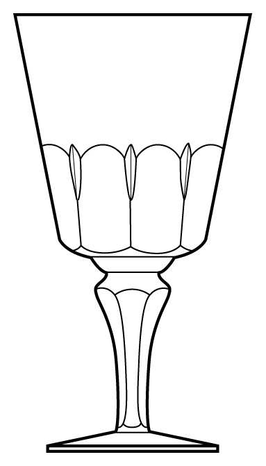 Palacio Water Goblet by Atlantis-1