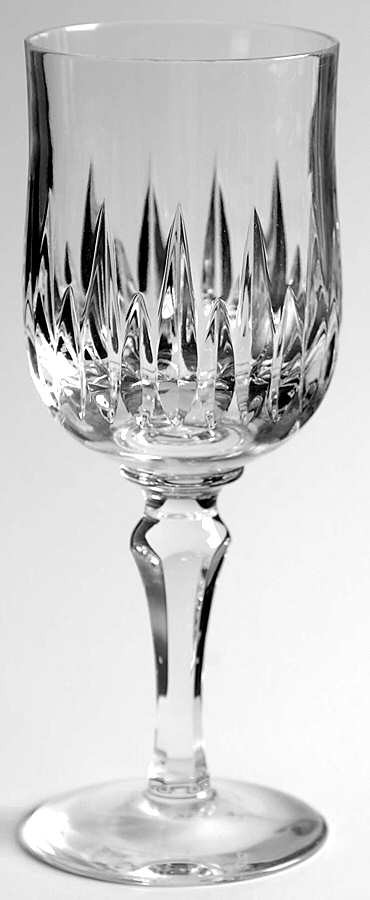 Thames (Cut) Wine Glass by Atlantis-1