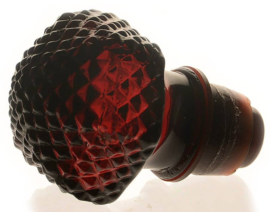Cape Cod Ruby Stopper for Decanter by Avon-1