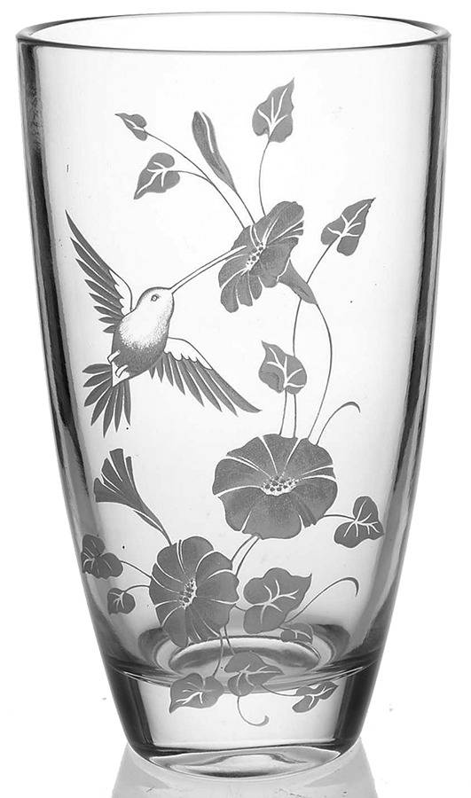 Hummingbird Flower Vase by Avon-1