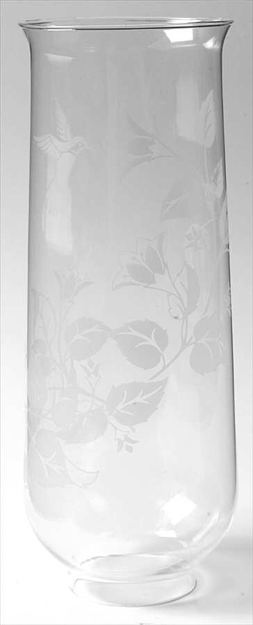 Hummingbird Hurricane Lamp, Globe Only by Avon-1