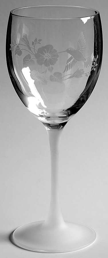 Hummingbird Water Goblet by Avon-1
