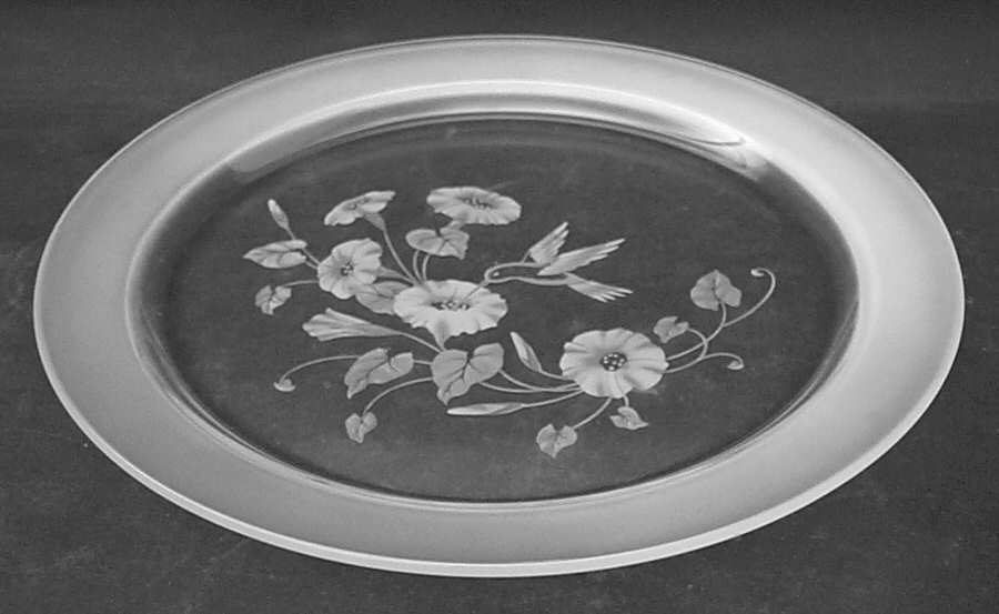 Hummingbird Small Torte Plate by Avon-1