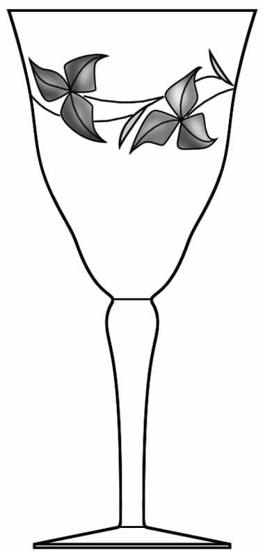 Bridal Water Goblet by Avitra-1