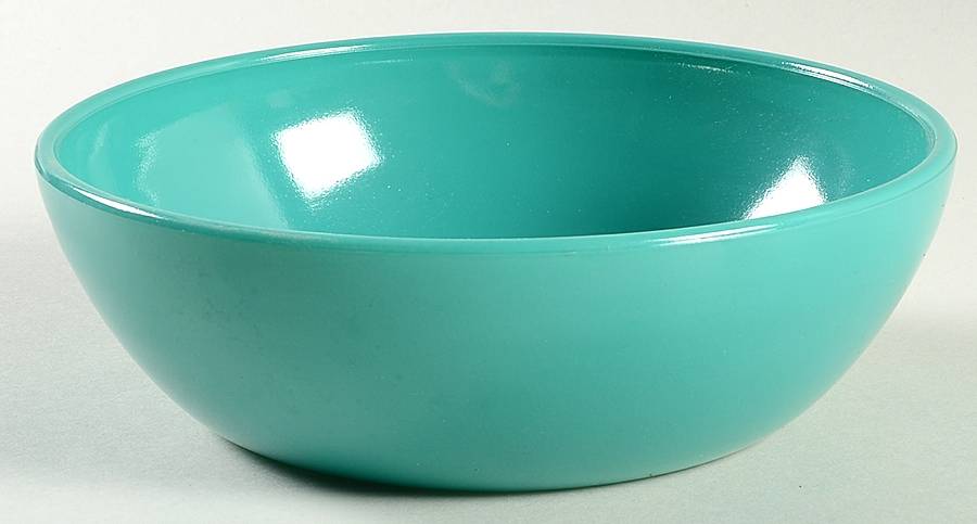 Ovide Aqua Large Fruit Bowl by Hazel-Atlas-1