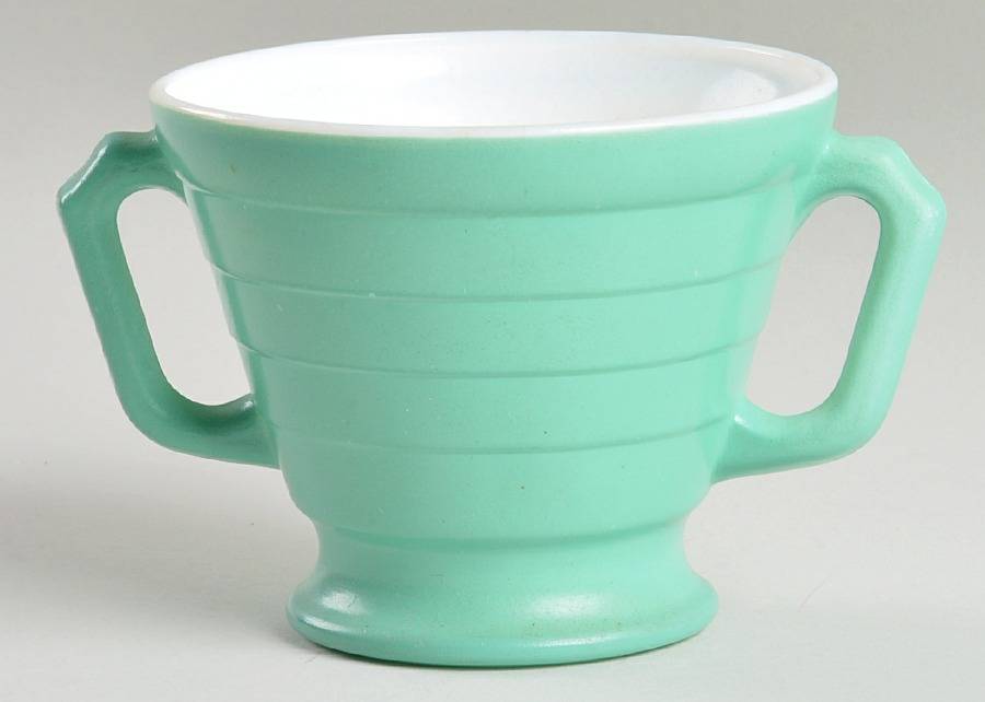 Moderntone Platonite Aqua Open Sugar by Hazel-Atlas-1