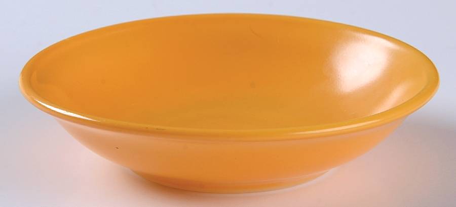 Ovide Butterscotch Small Fruit Dessert Bowl by Hazel-Atlas-1