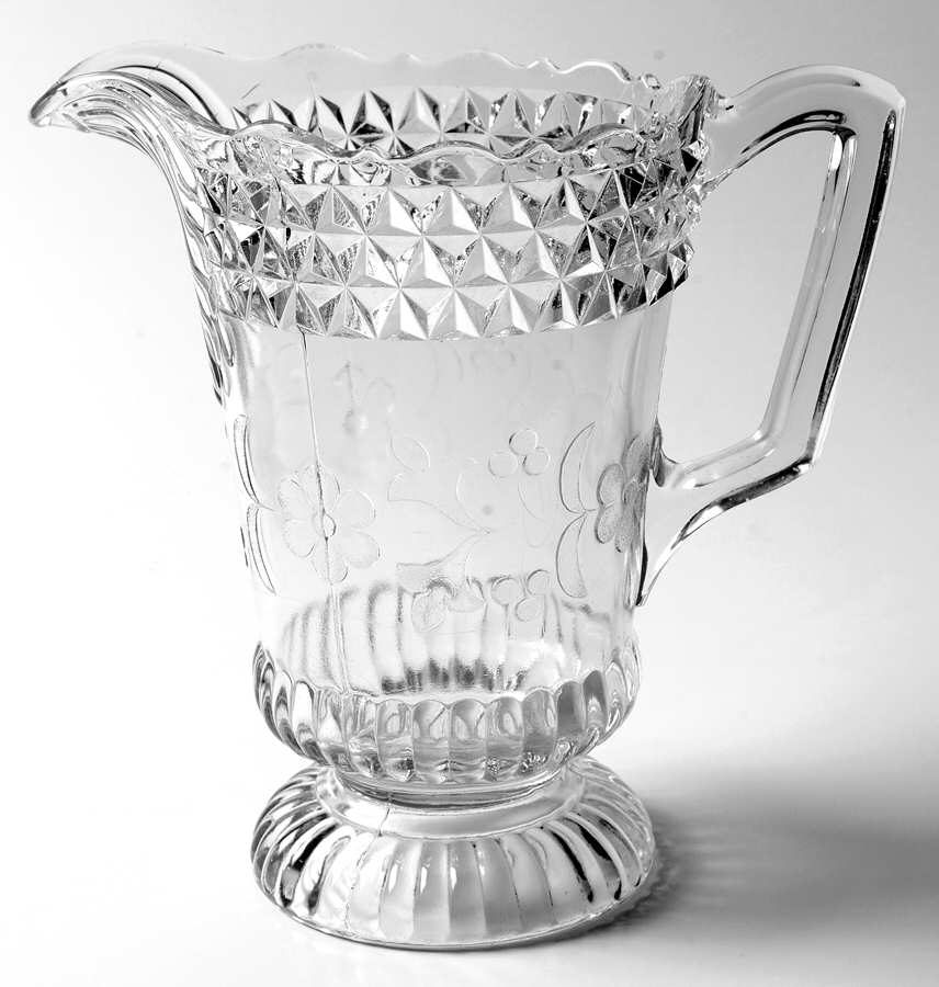 Wildflower Clear 40 Oz Pitcher by Adams & Co-1