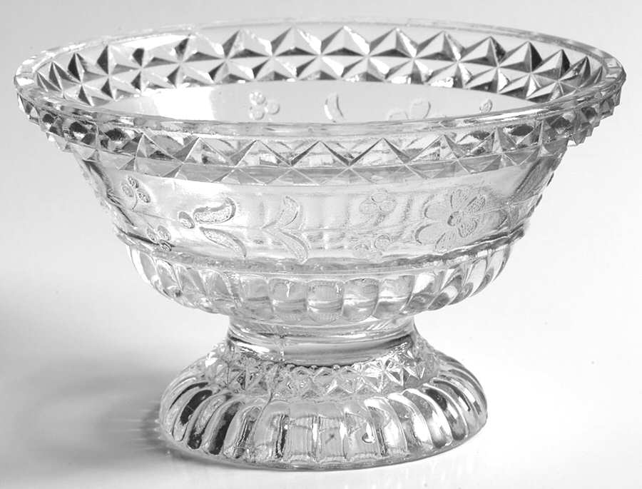 Wildflower Clear 4" Sauce Dish by Adams & Co-1