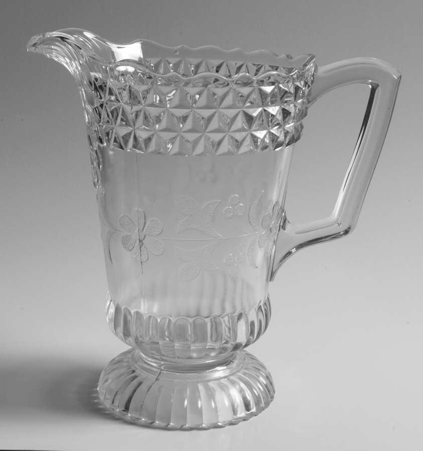 Wildflower Clear 48 Oz Pitcher by Adams & Co-1