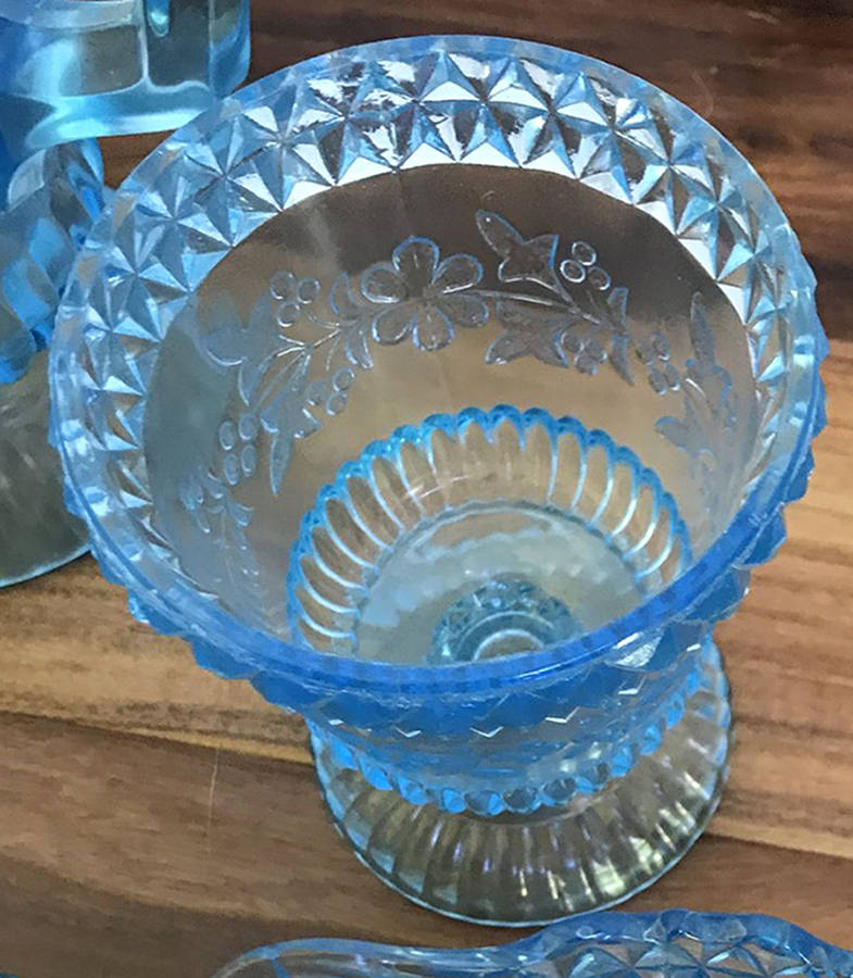 Wildflower Blue Open Sugar by Adams & Co-1