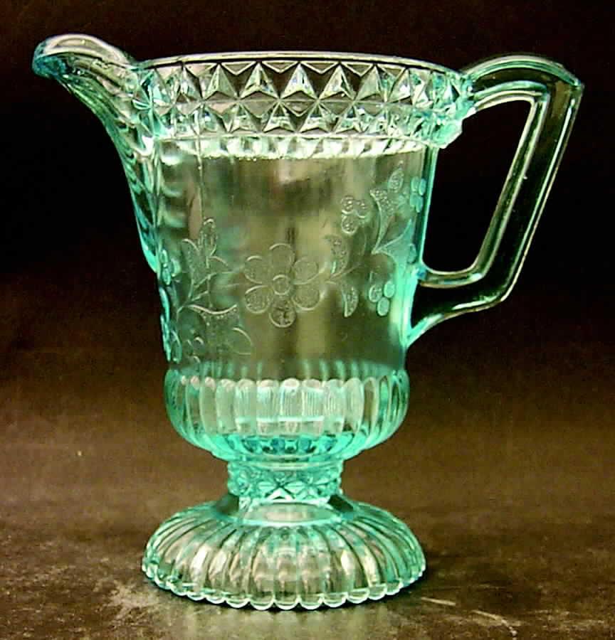Wildflower Blue Creamer by Adams & Co-1
