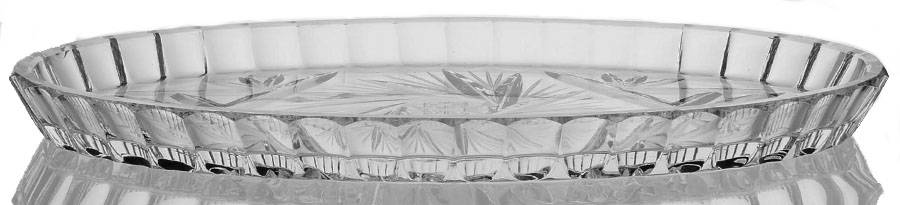 Pinwheel Creamer/Sugar, Tray Only by American Cut-1