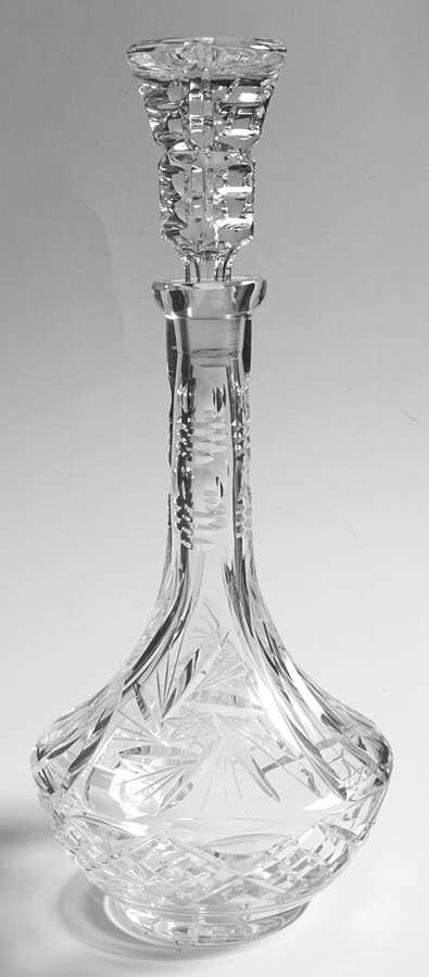 Pinwheel Wine Decanter & Stopper by American Cut-1
