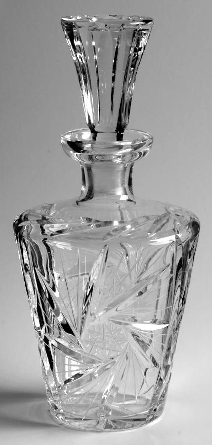 Pinwheel Decanter & Stopper by American Cut-1