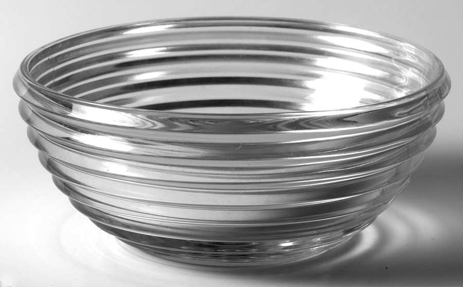 Park Avenue Clear 6" Round Bowl by Anchor Hocking-1