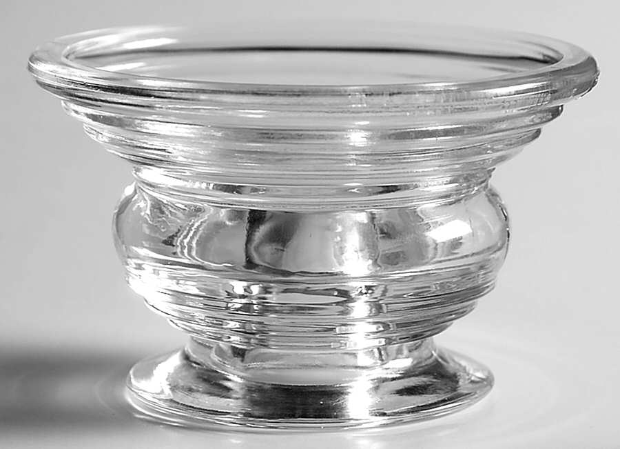 Park Avenue Clear Single Light Candlestick by Anchor Hocking-1