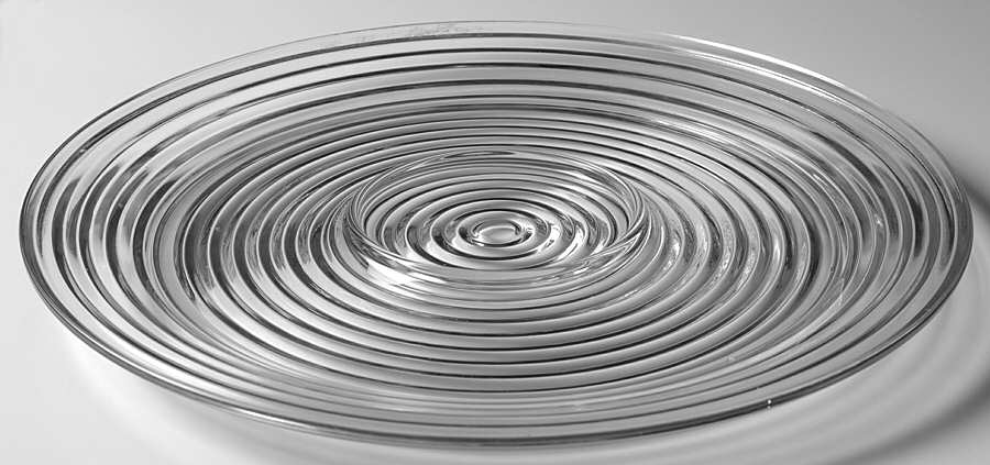 Park Avenue Clear Tray for Chip & Dip Set by Anchor Hocking-1
