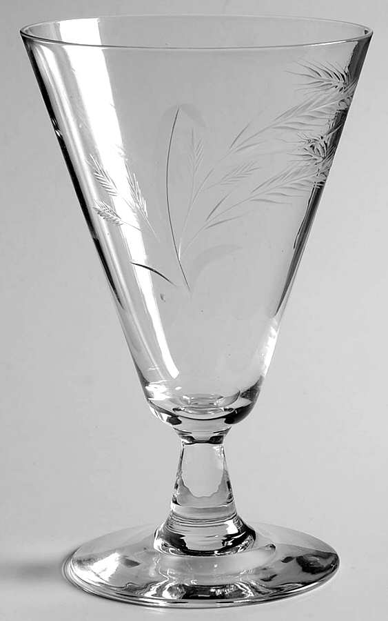 Ancestral Wheat Water Goblet by American Hostess-1