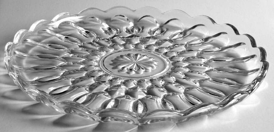 Fairfield Clear Dinner Plate by Anchor Hocking-1