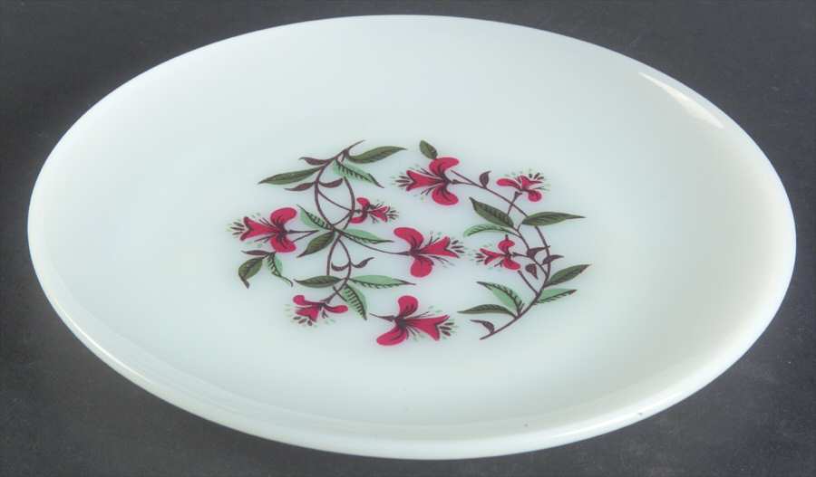 Honeysuckle Bread & Butter Plate by Anchor Hocking-1