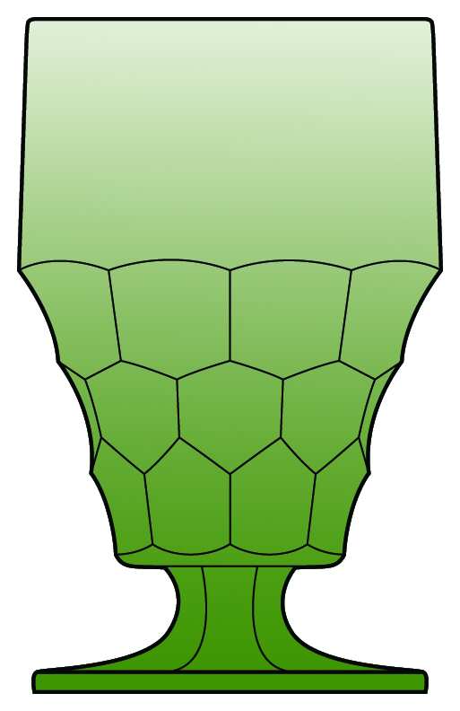 Georgian Green (Avocado) Iced Tea by Anchor Hocking-1
