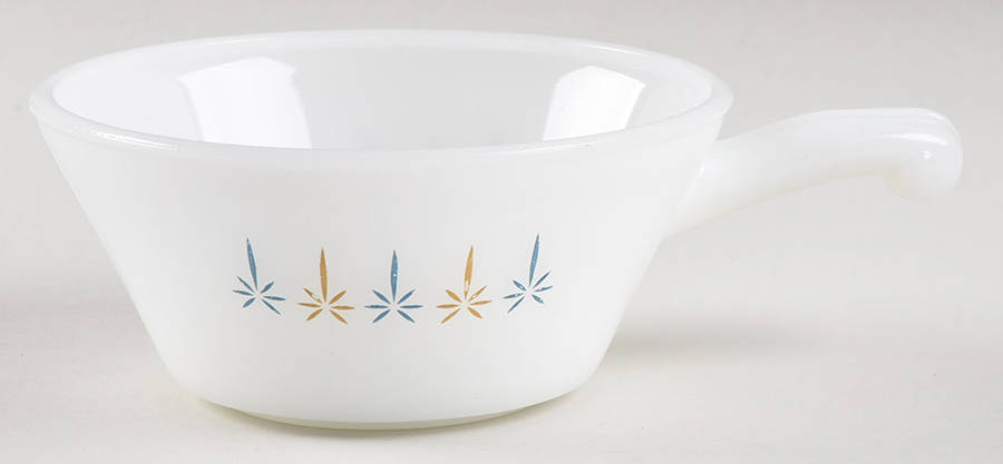 Candle Glow 1 Handle 12 Oz French Casserole by Anchor Hocking-1